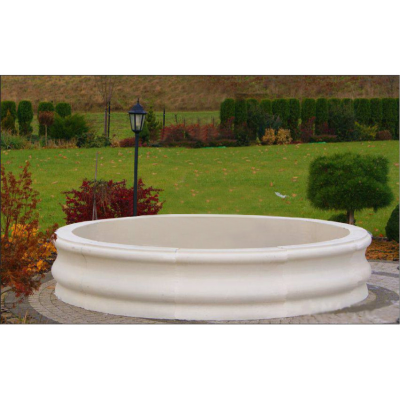 Becken Garten Teich Zierbrunnen Springbrunnen Skulptur Brunnen Deko Fontaine Neu