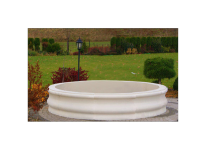 Becken Garten Teich Zierbrunnen Springbrunnen Skulptur Brunnen Deko Fontaine Neu