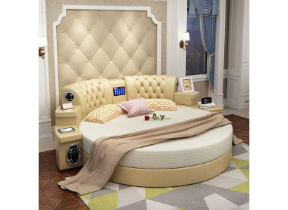 Rundes Bett Rund Design Betten Doppel Luxus Hotel Gestell Schlaf Zimmer