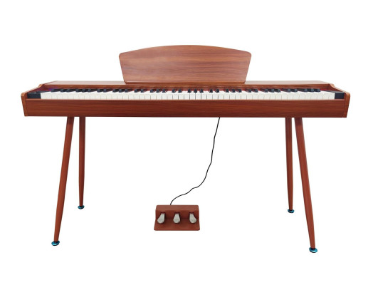 Digitální piano Domácí piano Digitální klávesnice 135cm třešňově červená