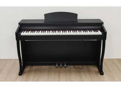 Černý digitální stage piano lesklé piano do domácnosti