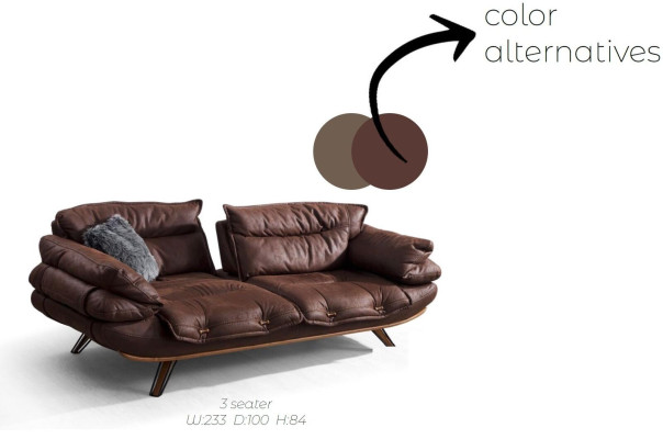Design Sofa Polster Couchen Couch Neu 2 tlg. Set Neu Sofagarnitur 3+1 Sitzer Set