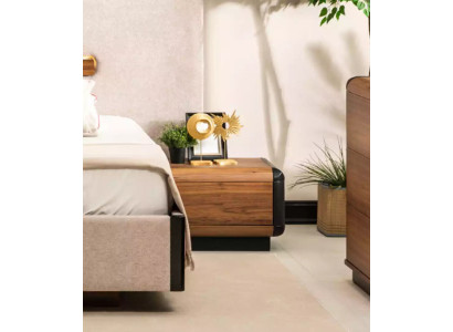 Der ideale Nachttisch schafft Komfort und Praktikabilität in Ihrem Schlafzimmer