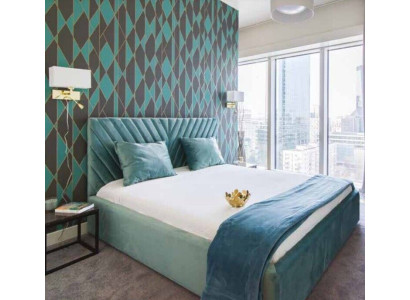 Doppel Design Bett Modernes Hotel Textil Luxus Schlaf Zimmer Betten Bettrahmen