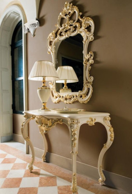 Konsolen Nachttisch Schlafzimmer Beistelltisch Klassisch Design Möbel Holz Neu