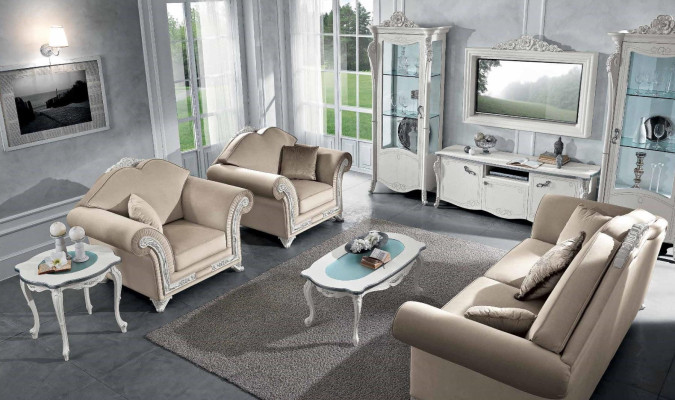 Couchtisch Tisch Beistelltisch Wohnzimmertisch Holz Beistell Art déco Holztisch