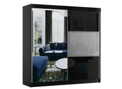 Schrank Holz Garderobe Schlafzimmer Klassischer Modern Stil Kleiderschrank