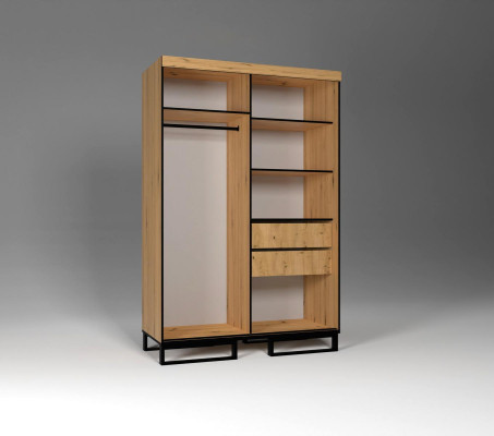 Modern Stil Kleiderschrank Design Möbel Schränke Schlafzimmer Beige Schrank Neu
