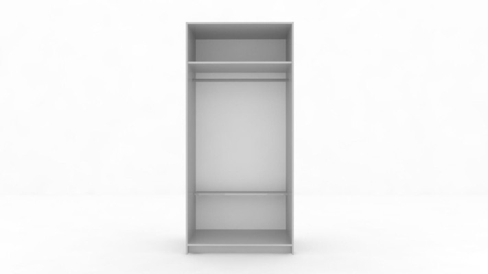Mehrzweck Kleiderschrank Schlafzimmer Regale 90cm Regal Schränke Schrank Holz