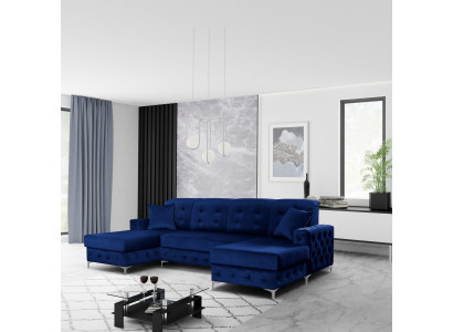 Design Polsterung Textil Sofas Holz Sofa Neu Luxus Möbel Ecksofa U Form Couch