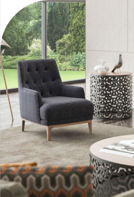 Wohnzimmer Sessel Moderner Cocktailsessel Einsitzer Polstersessel Lounge Club