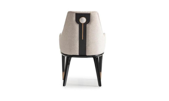 Luxus Essgruppe Esszimmer Esstisch Essecke Stühle Beige Holz Set 7tlg