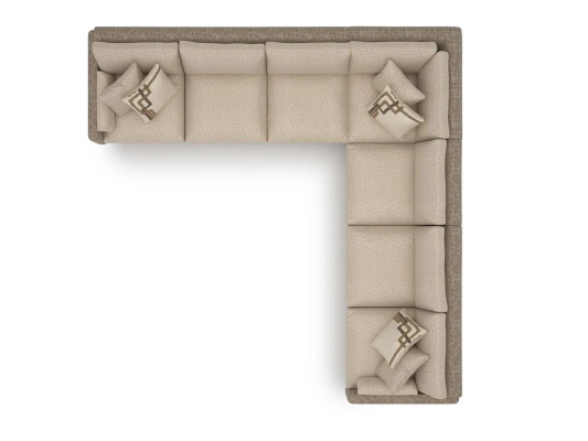 Wohnzimmer Ecksofa L-Form Garnitur Luxus Polster Sitz Einrichtung Polstermöbel