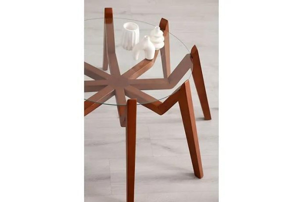  Couchtisch im modernen Stil neue hochwertige Wohnzimmermöbel aus Glas und Holz