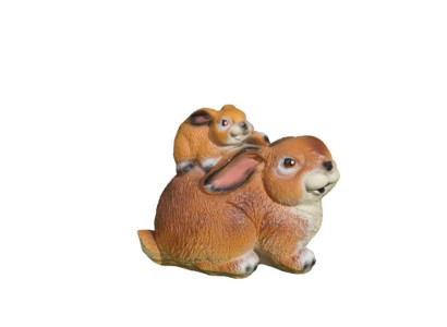 Design Hase Figur Garten Statue Skulptur Figuren Skulpturen Dekoration Neu c865