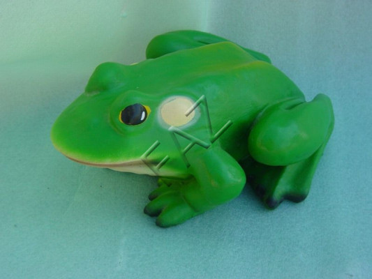 Design Frosch Figur Garten Statue Skulptur Figuren Skulpturen Dekoration c436