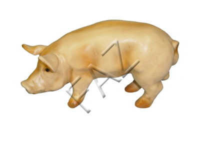 Design Schwein Figur Garten Statue Skulptur Figuren Skulpturen Dekoration c196