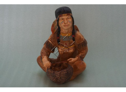 Design Inder Figur Schüssel Statue Skulptur Figuren Skulpturen Dekoration Neu