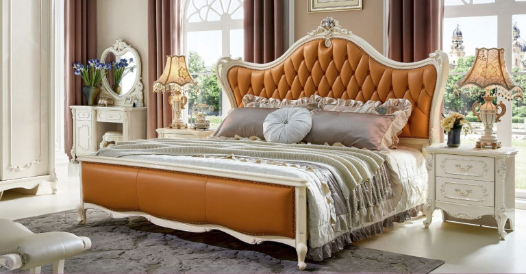Kleiderschrank Schränke Barock Massivholz Schrank Antik Stil Schlafzimmer