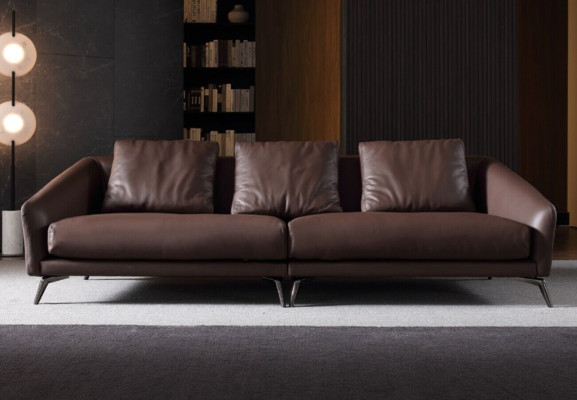 Moderne 4er Sitz Sofas Möbel Vier Sitzer Wohn Zimmer Couch Design Sofa