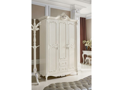 Kleiderschrank Massivholz Stil Rokoko Schrank Antik Barock Schlafzimmer Neu