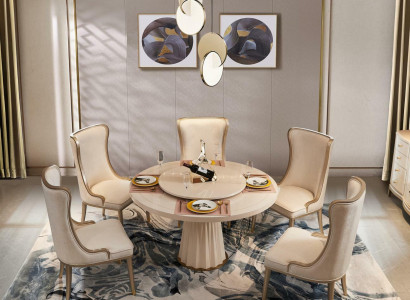 Set Stühle Esszimmer Garnitur Design Sitzmöbel Gruppe 6tlg. Massivholz