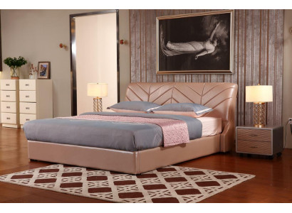 Modernes Luxus Design Bett XXL Betten Stil Hotel Doppel Leder 140 160