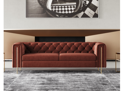 Dreisitzer Couch Polster Design Sofa Sitz Sofas 3er Zimmer Möbel Moderne