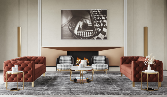 Dreisitzer Couch Polster Design Sofa Sitz Sofas 3er Zimmer Möbel Moderne