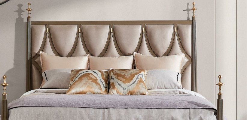 Bett Doppel Massivholz Hotel Betten Schlaf Zimmer Design Polster 180x200cm