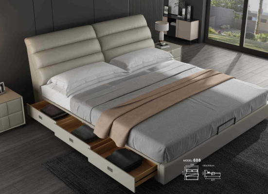 Bett Klassisch Polster Design Luxus Doppel Hotel Betten Schlaf Zimmer