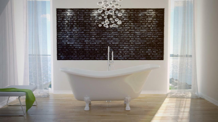 Freistehende Design Badewanne Modern Bad Wanne Luxus Neu