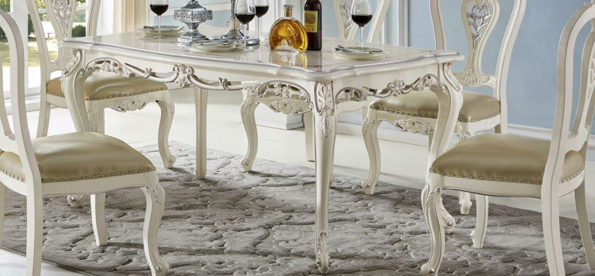Ess Tisch Gruppe Esstisch 4x Stühle Esszimmer Set Massivholz Tische 5tlg