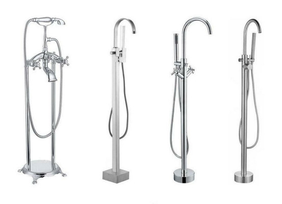 Mischer Frestehender Golderner Armatur frestehende Armaturen Badewanne