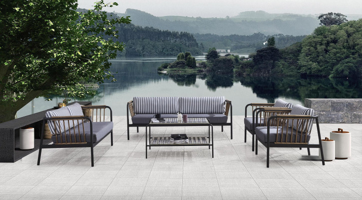 Sessel Design Sitzer Luxus Grau Textil Sitzer Luxus Polster Möbel Design