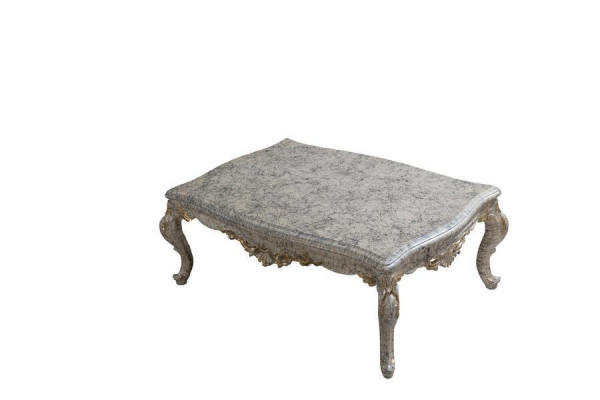 Königlicher Couchtisch Tisch Gold Tische Barock Rokoko Couchtische
