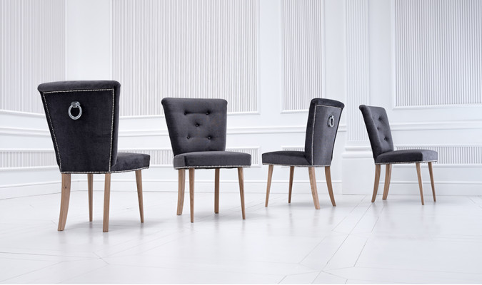 Design Esszimmer Esstisch Tisch 8 Sessel Stuhl Lehn Stühle Echt Holz