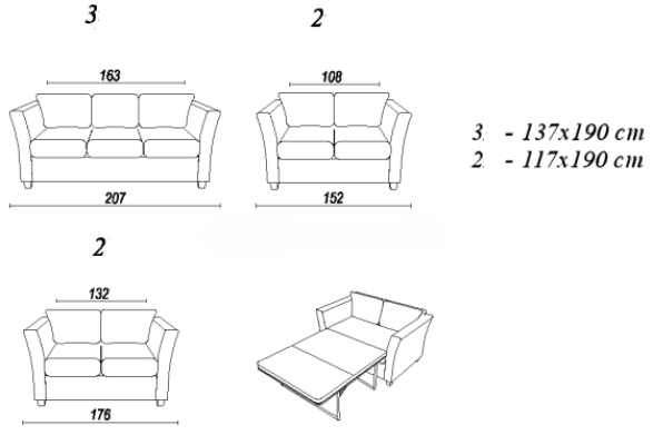 Sofagarnitur 3+2 Sitzer Polstercouchen Garnitur Designer Möbel