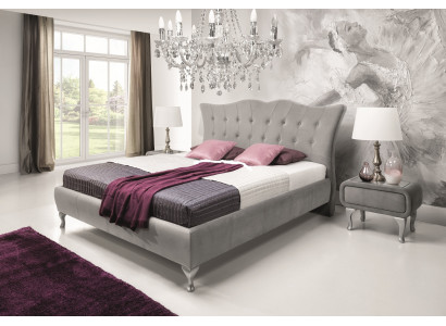 Bett Chesterfield Polsterbett Luxus Doppel Schlafzimmer Designbett Betten Neu