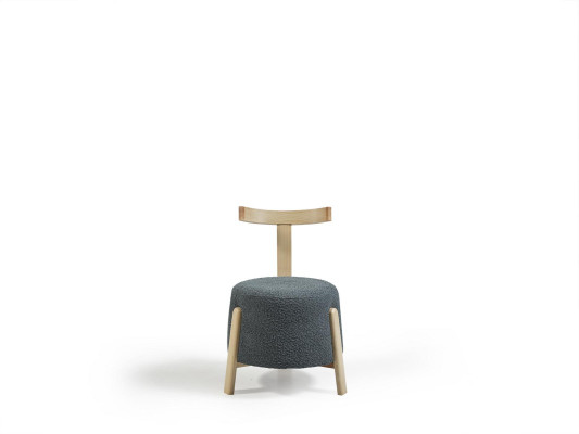 Design Stuhl Stühle Luxus Garnitur Textil Polster Gruppe 5x Set Relax Club