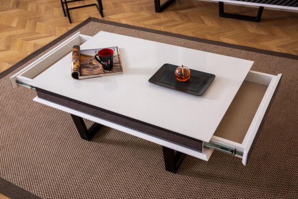 Modern Wohnzimmer Set 6 tlg TV-Ständer Design Wandschrank Holz Einrichtung