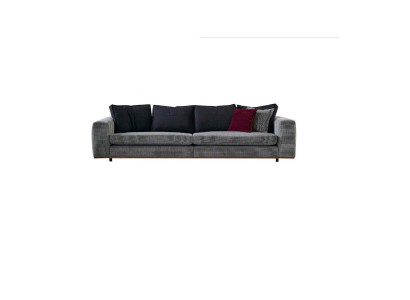 Viersitzer Sofa 4 Sitzer Couch Stoff Stoffsofa Polstersofa Modern