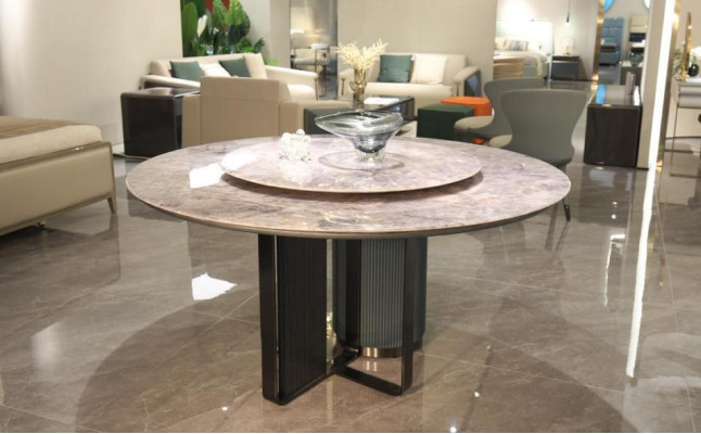 Luxuriöser runder Esstisch stilvoller Esstisch Runder stilvoller runder Tisch