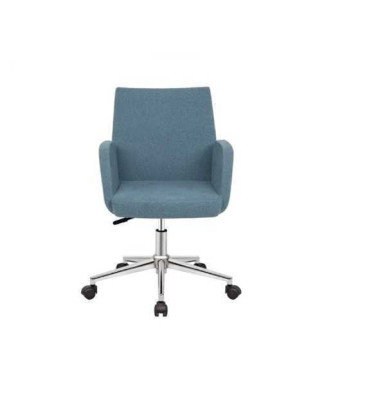 Blauer Bürostuhl Designer Schreibtisch Drehstuhl Luxus Chefsessel Neu
