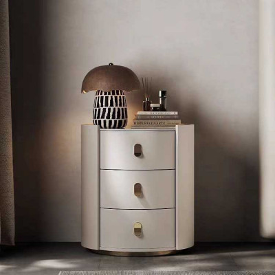 Nachttisch Kommode Beistell Tisch Nachtschrank 3 Schubladen Schlafzimmer
