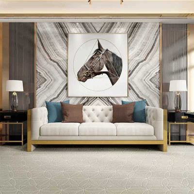 Wohnzimmer Set Sofa 3+1 Sitzer luxuriöse weiß Sofas Design leder neu