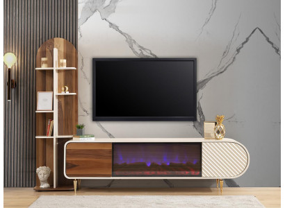 TV Ständer RTV Lowboard Regale Sideboard Tisch Modern Weiß Luxus Neu