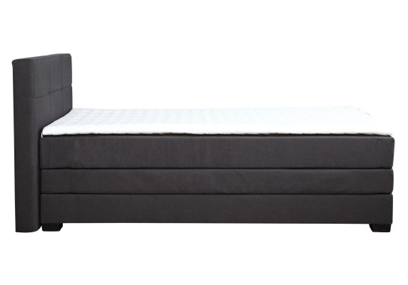 Boxspring Bett Hotel Betten 90x200cm Komplett Bettkasten inkls. Topper