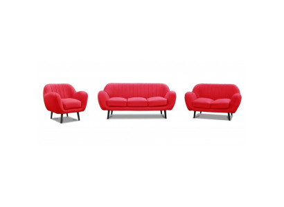 Sofagarnitur 3+2+1 Couch Polster Sofas Couchen Wohnzimmer Design Chesterfield