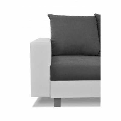 Design Ecksofa Sofa L-form Bettfunktion Couch Sitz Eck Sofas Textil Polster Neu